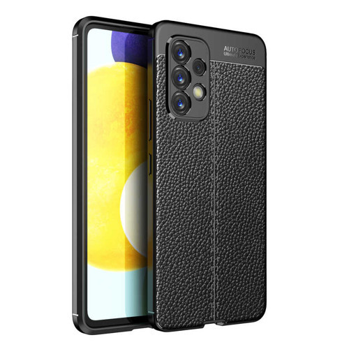 Galaxy A53 5G Kılıf MKST Niss Silikon Kapak - Siyah