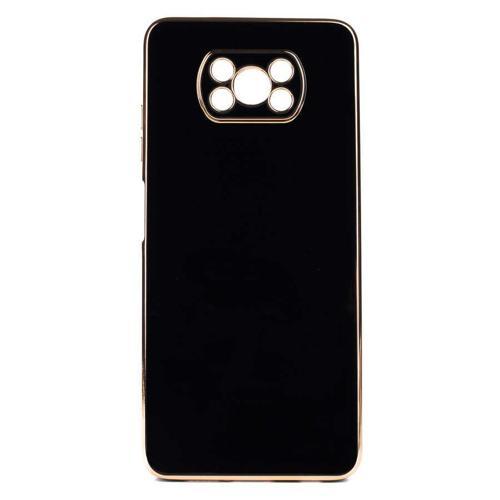 Poco X3 Kılıf MKST Bark Kapak - Siyah