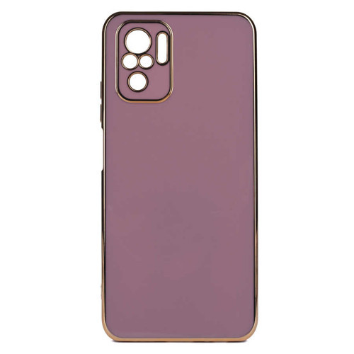 Redmi Note 10S Kılıf MKST Bark Kapak - Mor