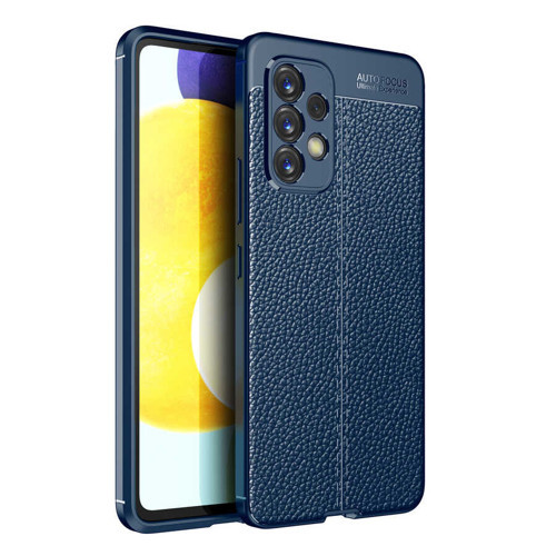 Galaxy A53 5G Kılıf MKST Niss Silikon Kapak - Lacivert