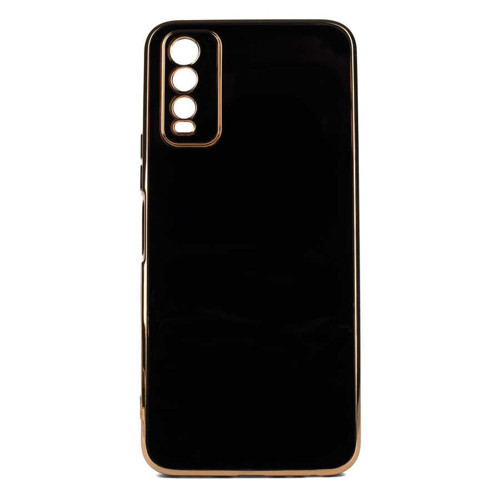 Vivo Y20 Kılıf MKST Bark Kapak - Siyah