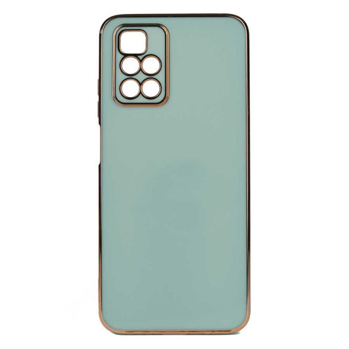 Redmi 10 Kılıf MKST Bark Kapak - Açık Yeşil