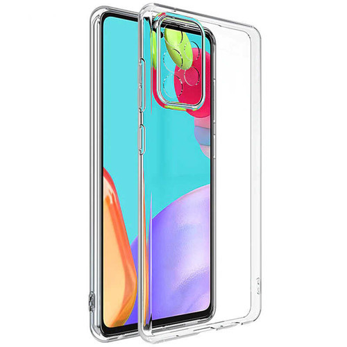Galaxy A13 4G Kılıf MKST Süper Silikon Kapak - Renksiz