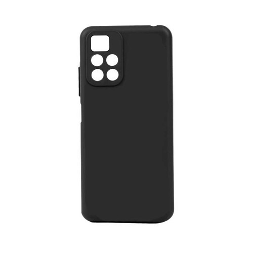 Redmi 10 2022 Kılıf MKST Biye Silikon - Siyah