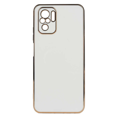 Redmi Note 10S Kılıf MKST Bark Kapak - Beyaz