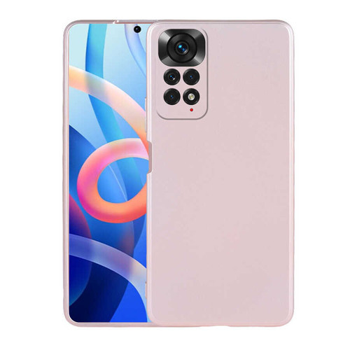 Redmi Note 11 Global Kılıf MKST Premier Silikon Kapak - Rose Gold