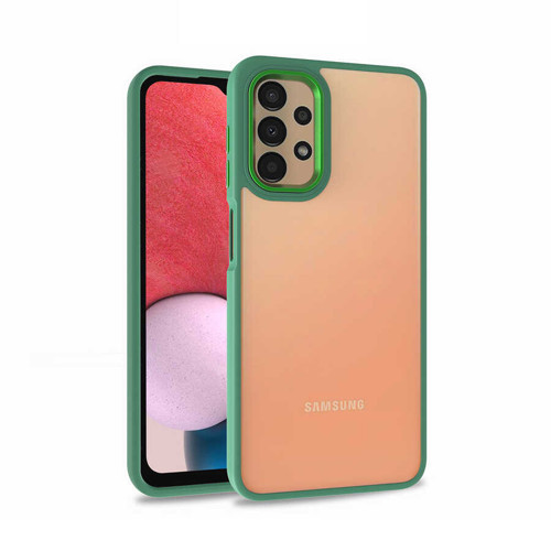 Galaxy A53 5G Kılıf MKST Flora Kapak - Yeşil