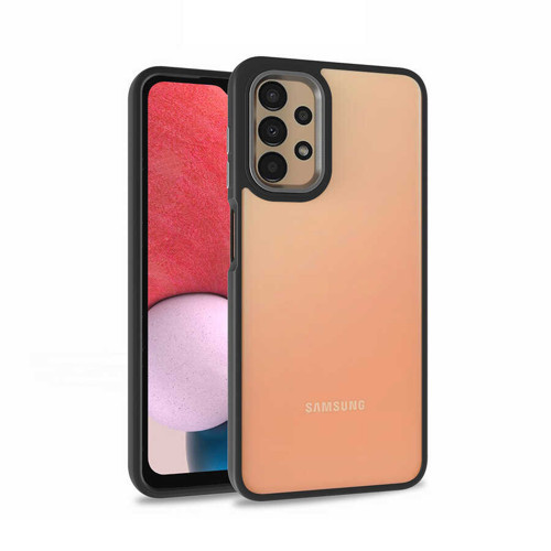 Galaxy A53 5G Kılıf MKST Flora Kapak - Siyah