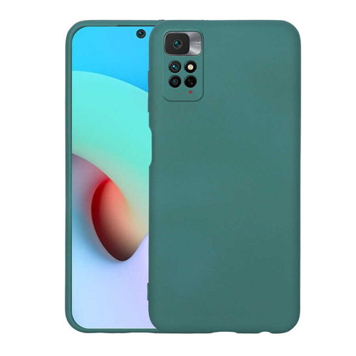 Redmi Note 11S Global Kılıf MKST Mara Lansman Kapak - Koyu Yeşil