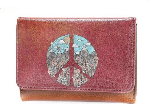 Barış Baskılı Bozuk Paralıklı Cüzdan