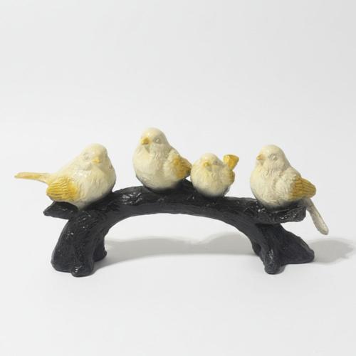 Sanat9K Arkadaş Kuşlar Masa Üzeri Dekoratif Obje