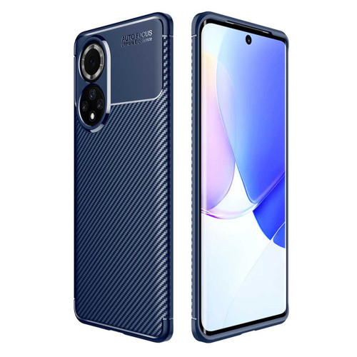 Huawei Nova 9 Kılıf MKST Negro Silikon Kapak - Lacivert