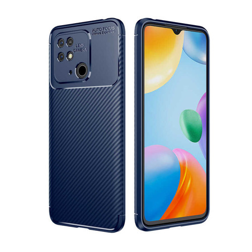 Redmi 10C Kılıf MKST Negro Silikon Kapak - Lacivert