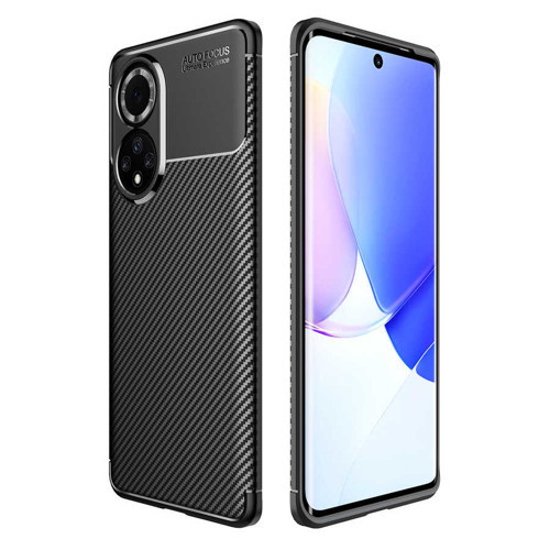 Huawei Nova 9 Kılıf MKST Negro Silikon Kapak - Siyah