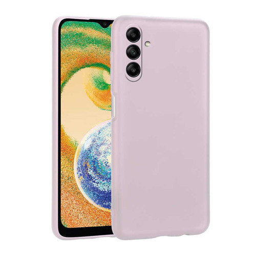 Galaxy A04S Kılıf MKST Premier Silikon Kapak - Rose Gold