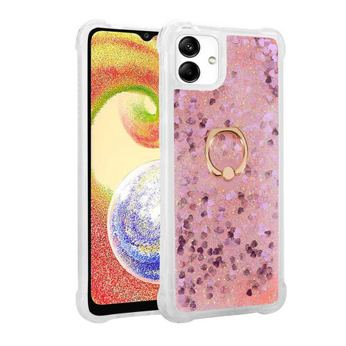 Galaxy A04 Kılıf MKST Milce Kapak - Pembe