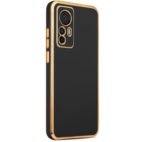 Mi 12T Pro Kılıf MKST Bark Kapak - Siyah