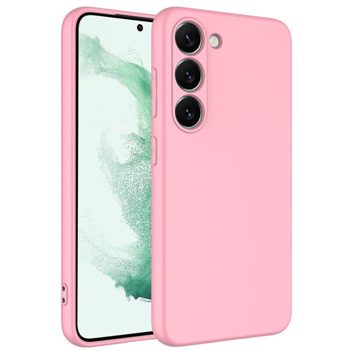 Galaxy S23 Uyumlu MKST Mara Lansman Kılıf-Pembe
