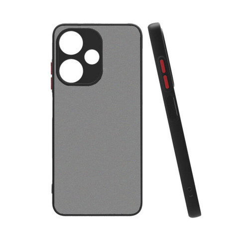 İnfinix Hot 30i Kılıf MKST Hux Kapak - Siyah