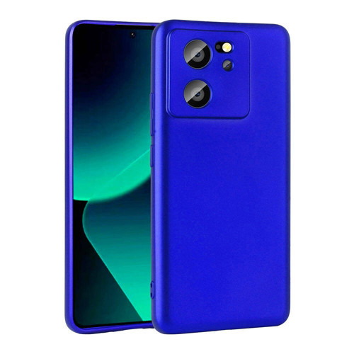 Mi 13T Pro Kılıf MKST Premier Silikon Kapak - Saks Mavi
