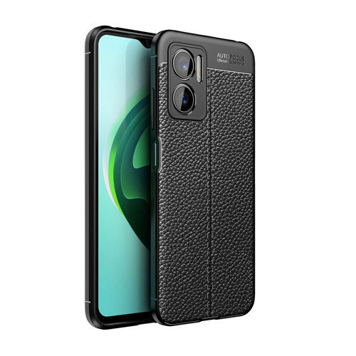 Redmi Note 11E Kılıf MKST Niss Silikon Kapak - Siyah