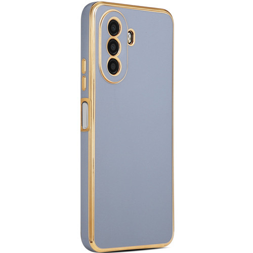 Huawei Nova Y70 Kılıf MKST Bark Kapak - Mavi
