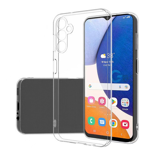 Galaxy A34 Kılıf MKST Süper Silikon Kapak - Renksiz
