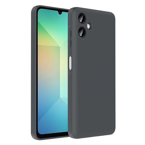 Galaxy A06 Kılıf Kamera Korumalı Kartlık Hazneli MKST Vitra Kapak - Gri