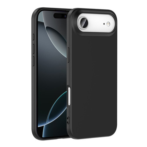 iPhone 17 Air Kılıf Zore Mara Lansman Kapak - Siyah