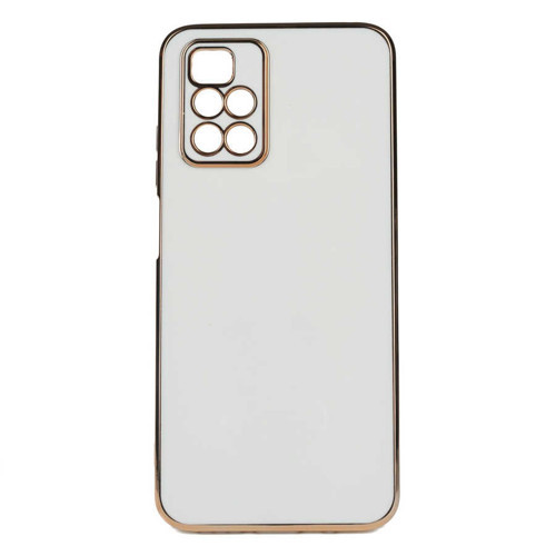 Redmi 10 Kılıf MKST Bark Kapak - Beyaz