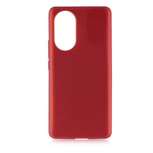 Huawei Nova 9 Kılıf MKST Premier Silikon Kapak - Kırmızı