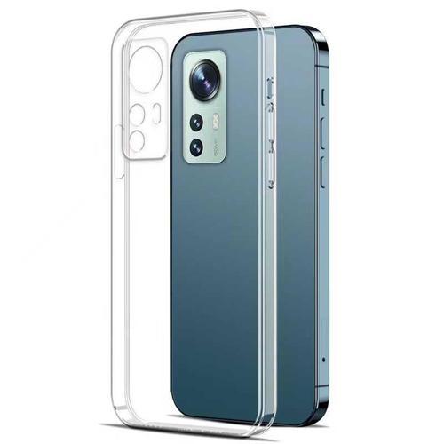 Mi 12 Lite Kılıf MKST Süper Silikon Kapak - Renksiz