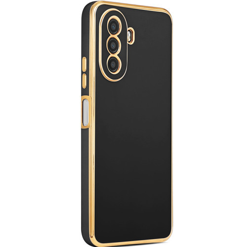 Huawei Nova Y70 Kılıf MKST Bark Kapak - Siyah