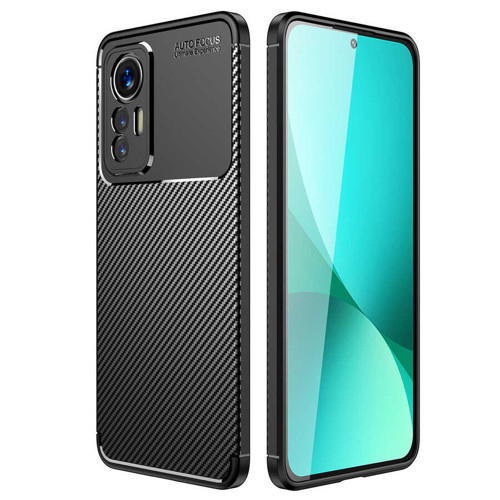 Mi 12 Lite Kılıf MKST Negro Silikon Kapak - Siyah