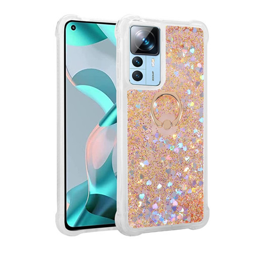 Mi 12T Pro Kılıf MKST Milce Kapak - Gold
