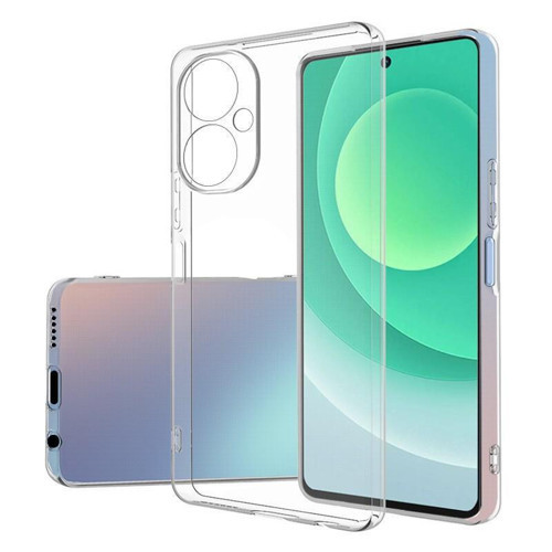 Tecno Spark 9 Pro Kılıf MKST Süper Silikon Kapak - Renksiz
