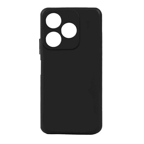 Realme C53 Kılıf MKST Biye Silikon - Siyah
