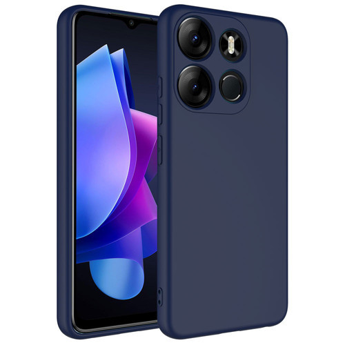 Tecno Spark Go 2023 Kılıf MKST Mara Lansman Kapak - Lacivert