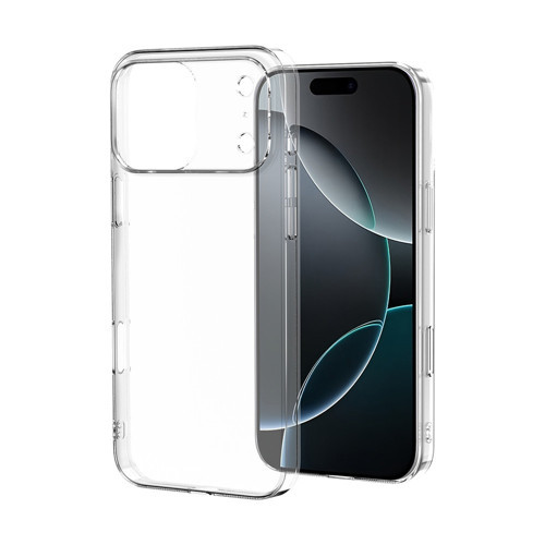 iPhone 17 Pro Max Kılıf Zore Droga Kapak - Şeffaf