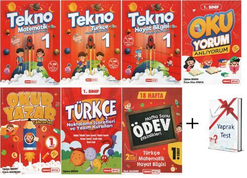 Kırmızı Beyaz 1. Sınıf 2. Dönem Set (7 Kitap)