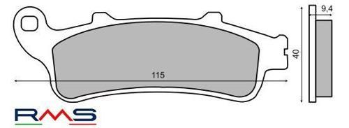 0343 Sinter Metal Fren Balatası