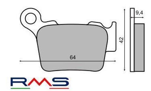 0750 Organik Fren Balatası