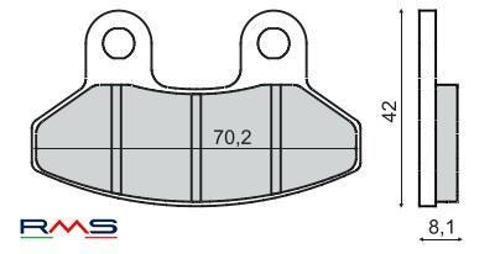 3260 Organik Fren Balatası