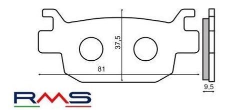 2560 Organik Fren Balatası