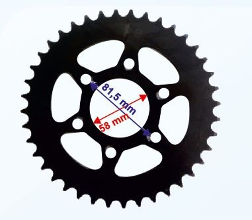 BAJAJ PULSAR NS200 520-40T ARKA DİŞLİ  İÇ ÇAP 58MM