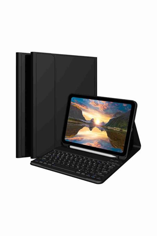 Xiaomi Redmi Pad 2 Uyumlu 11" Standlı Klavyeli Tablet Kılıfı