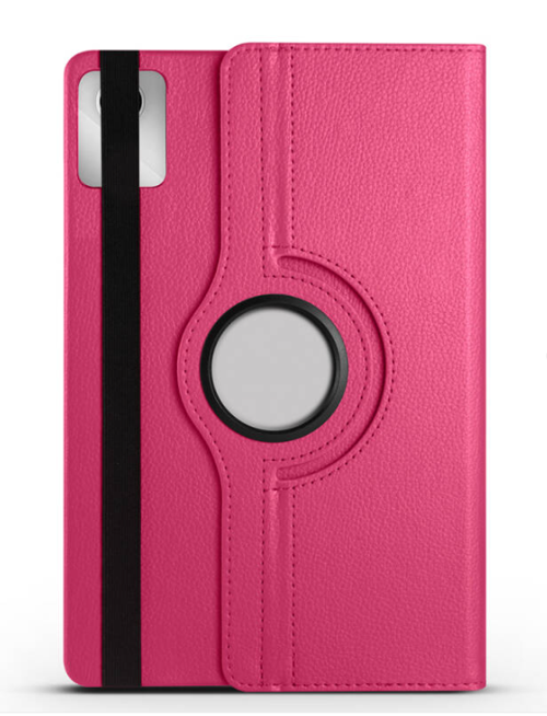 Lenovo M11 TB-330FU Uyumlu Standlı 360° Yatay Dikey Dönebilen Deri Tablet Kılıfı