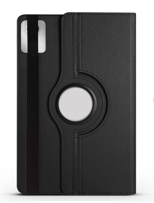 Tab M10 TB-328F Uyumlu Standlı 360° Yatay Dikey Dönebilen Deri Tablet Kılıfı