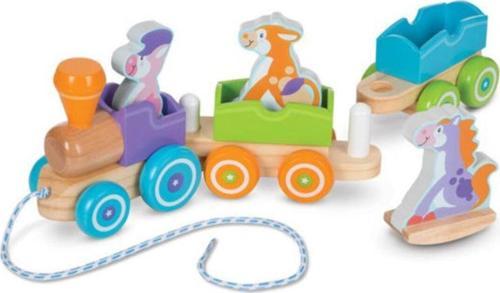 Çek Çek Tren-sallanan Çiftlik Hayvanları
