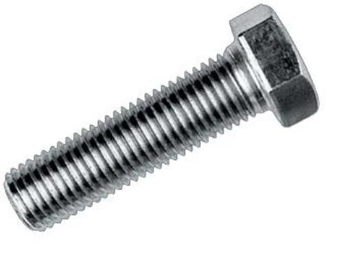 M8X45 Civata Beyaz Tam Paso 10 Adet